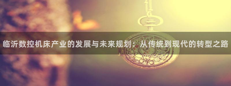 天辰娱乐游戏平台怎么样：临沂数控机床产业的发展与未来规划：从传统到现代的转型之路